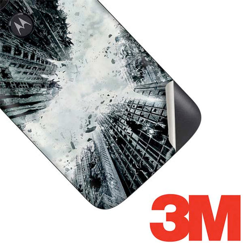 DC Comics Batman Dark Knight Rises Poster Moto E5 Play Skin
